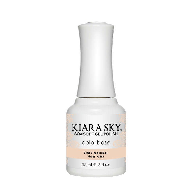 KIARA SKY – GEL POLISH - G492 ONLY NATURAL